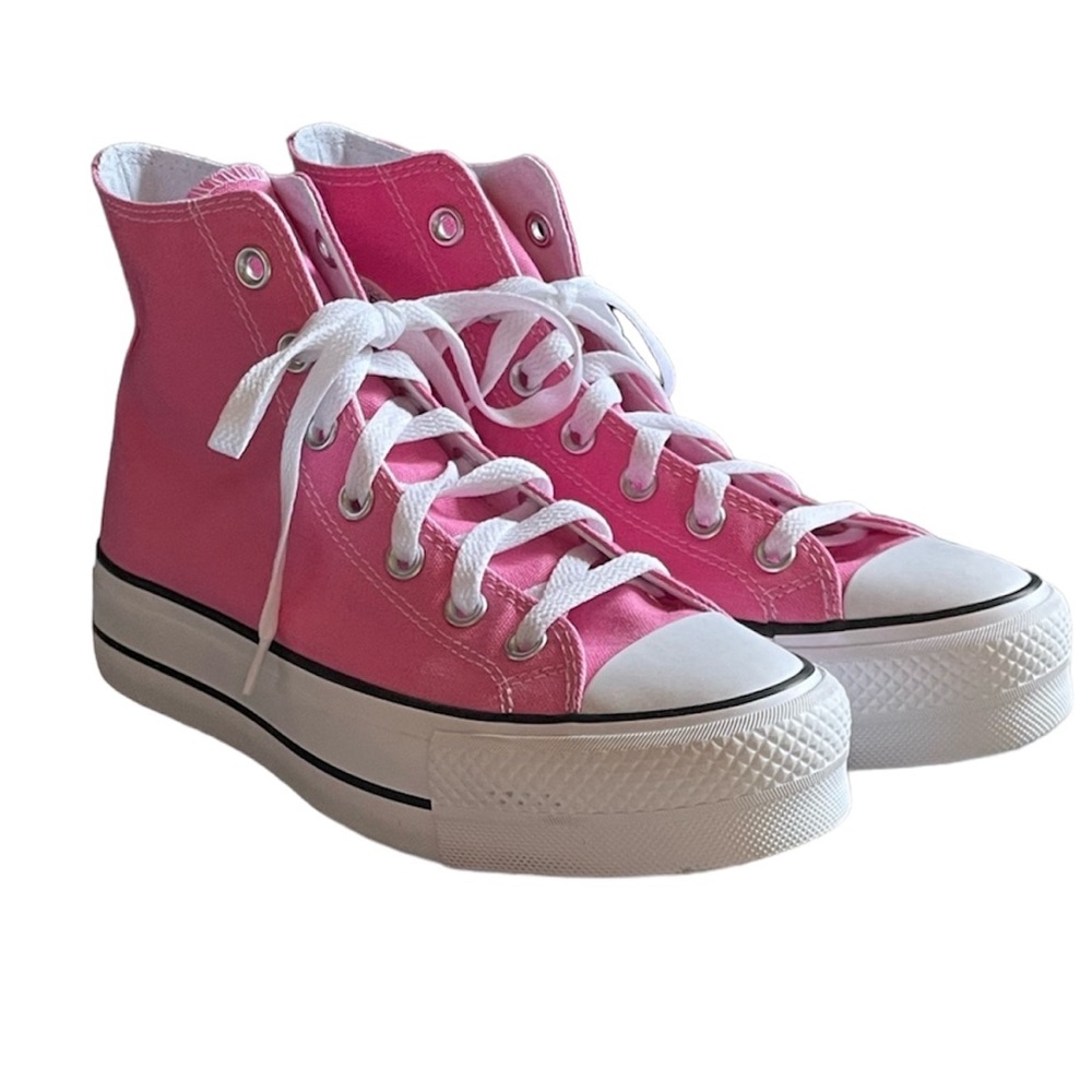 Pink Platform Converse 🩷